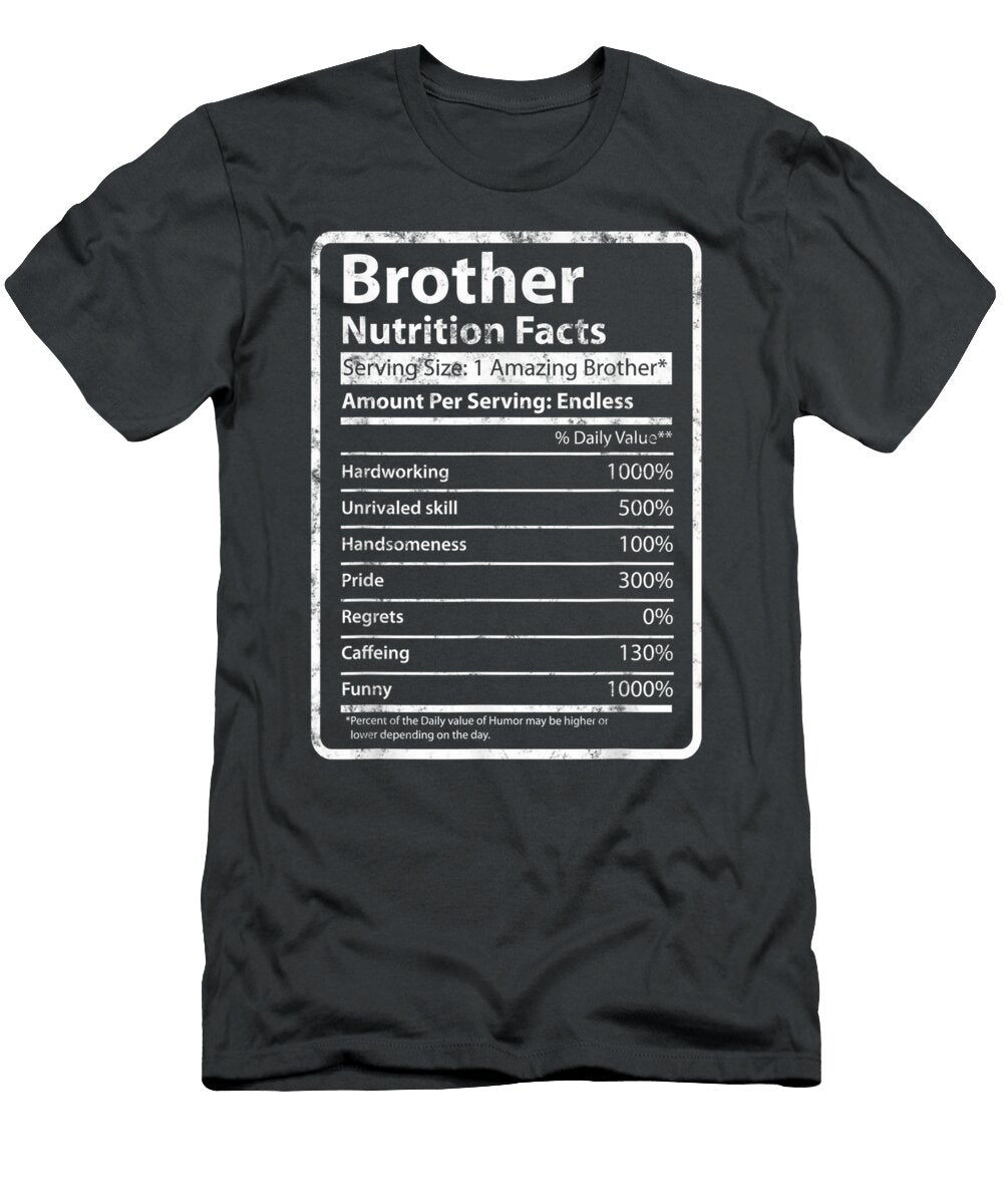Tion Facts Fathers Day for Funny Brother Junior Muna T-Shirt