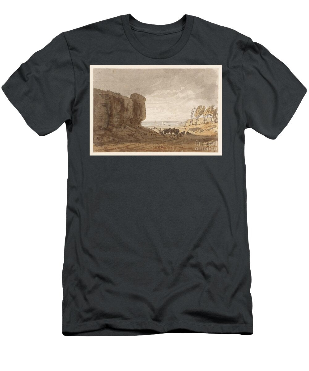Title Coast Scene George Barret T-Shirt