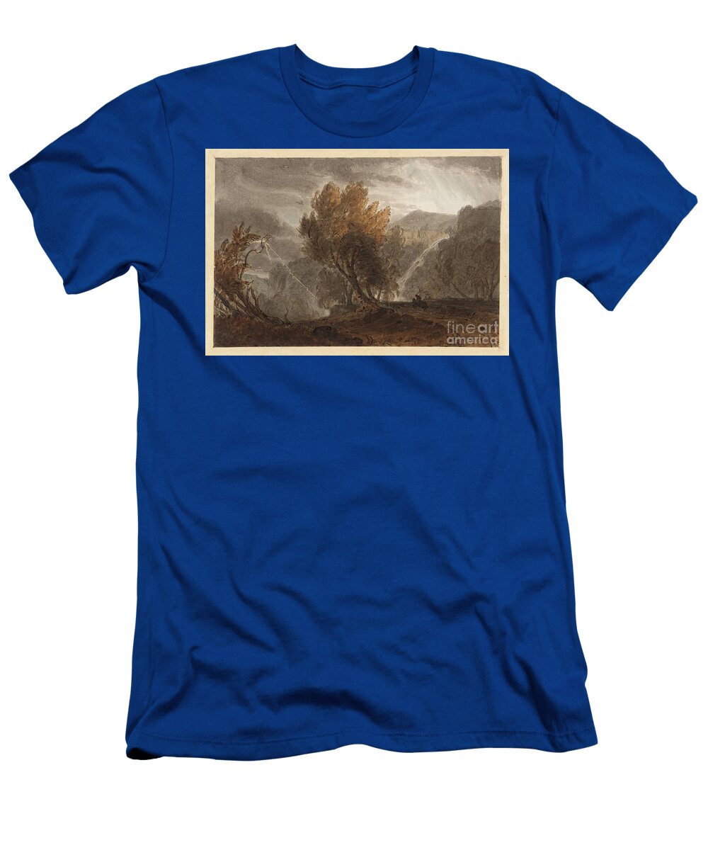 Title Storm Scene George Barret T-Shirt