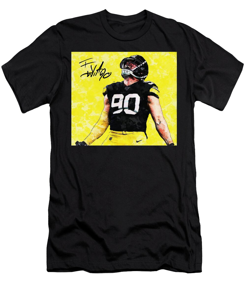 Tj Watt Steelers De Bob Smerecki T-Shirt