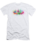 Tokyo City Skyline Paint Splatter Illustration Jit Lim T-Shirt