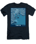 Tokyo Japan Peace City Map Blossom Viewing Extravaganza Mizorey T-Shirt