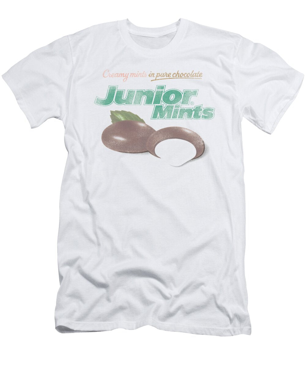 Tootsie Roll Junior Mints Logo Brand a T-Shirt