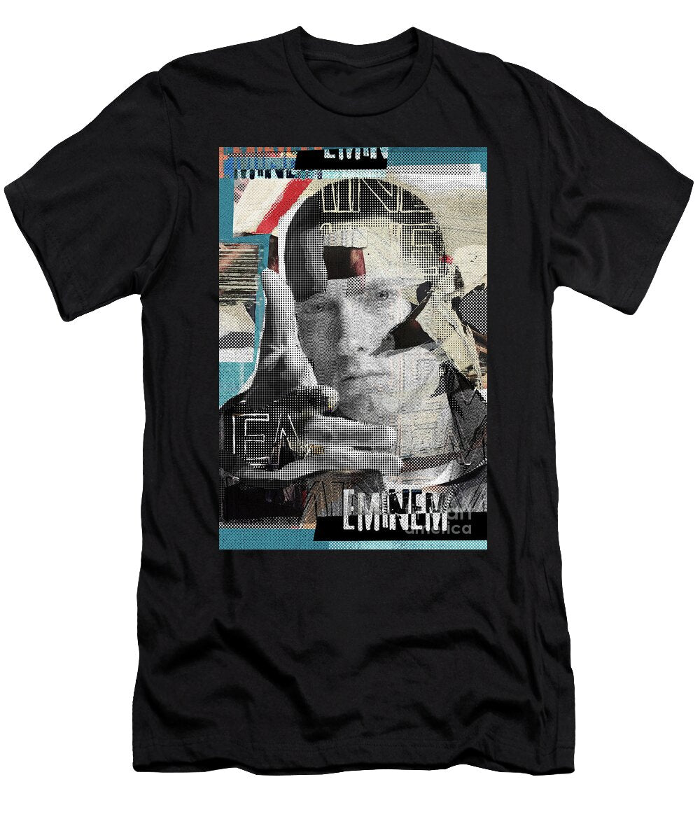Torn Paper Eminem Luz Graphic Studio T-Shirt