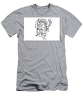 Tornado with Ice Hockey Stock Cartoon Aloysius Patrimonio T-Shirt