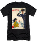Tp2148 Swissair 1949 Travel Prints T-Shirt