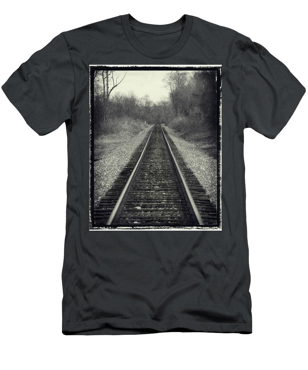 Tracks to Somewhere B Wayne Mullins T-Shirt