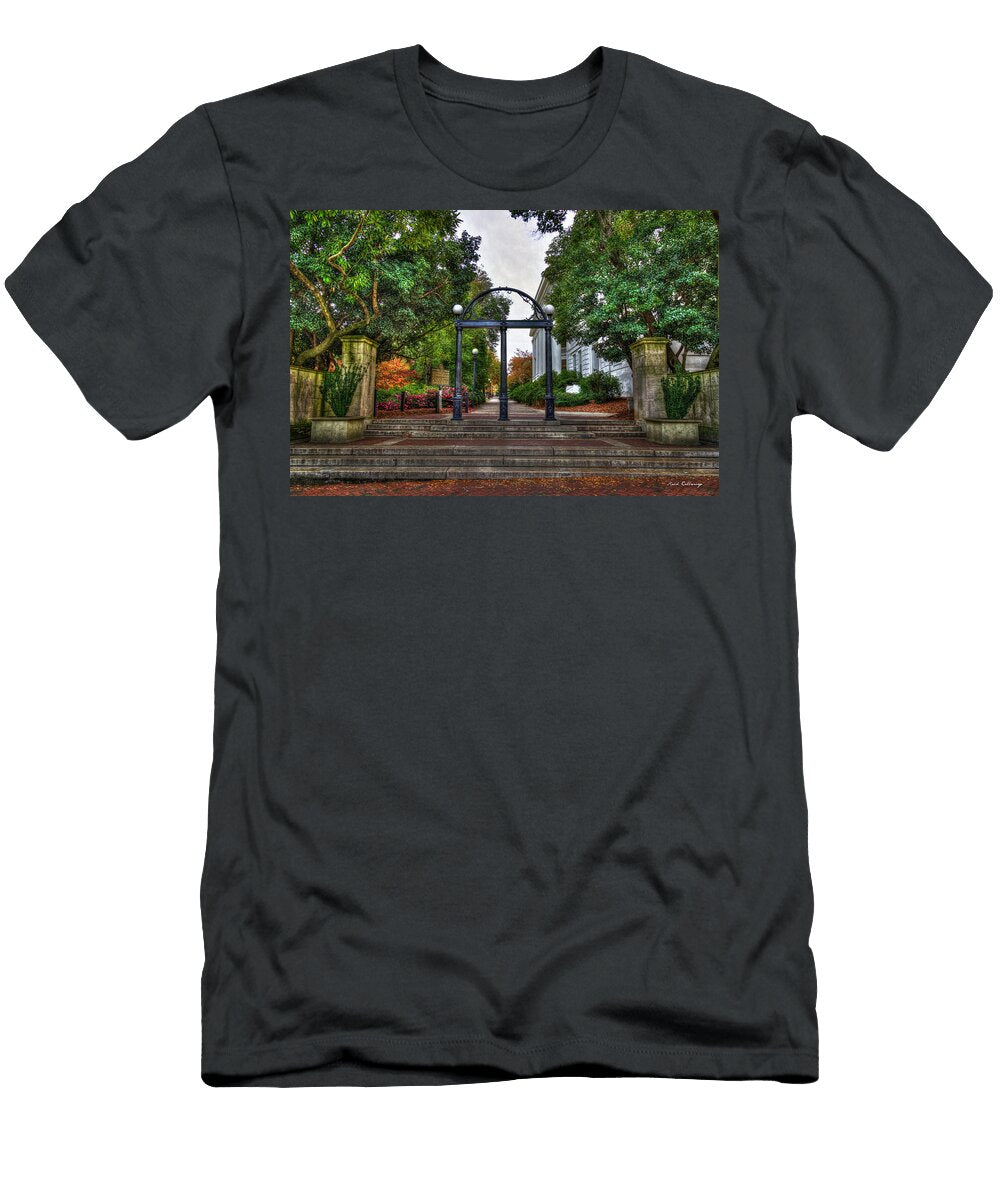 Traditions Live on the Arch Uga Athens Georgia Fall Art Reid Callaway T-Shirt
