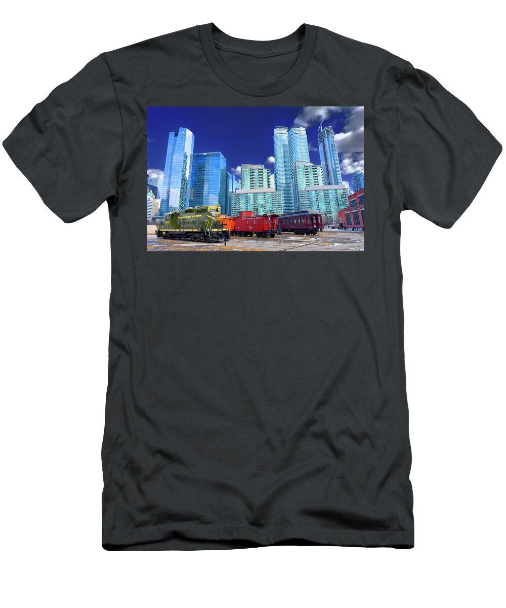 Trains and Tall Towers Brian Shaw T-Shirt