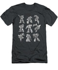 Transformers Autobots Textbook Sketches Stack Olaf Kenna T-Shirt