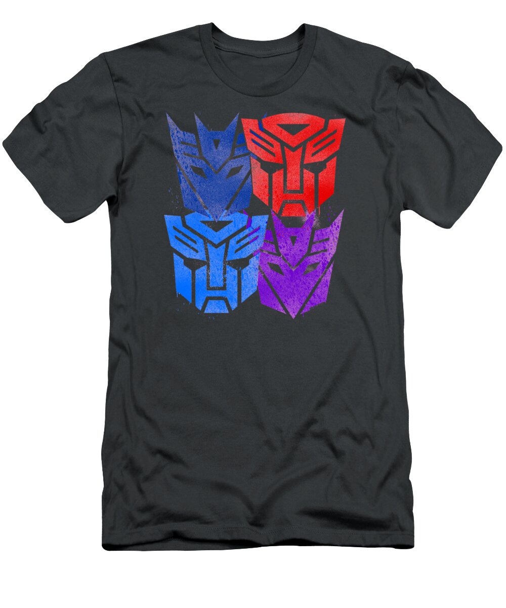 Transformers Stencil Graffiti Halim Rajata T-Shirt