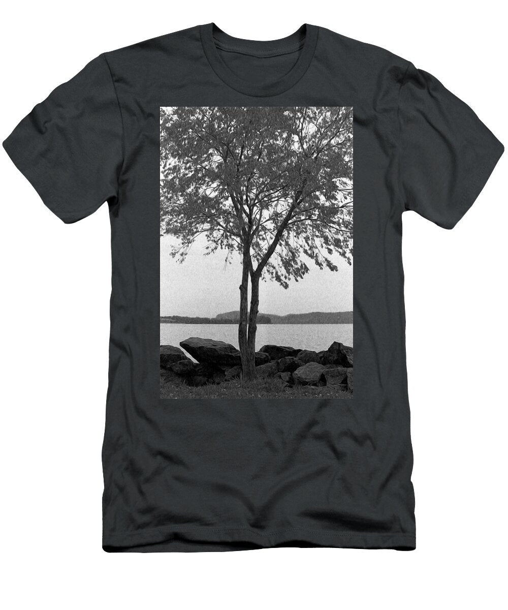 Tree By the Hudson Paul Gioacchini T-Shirt