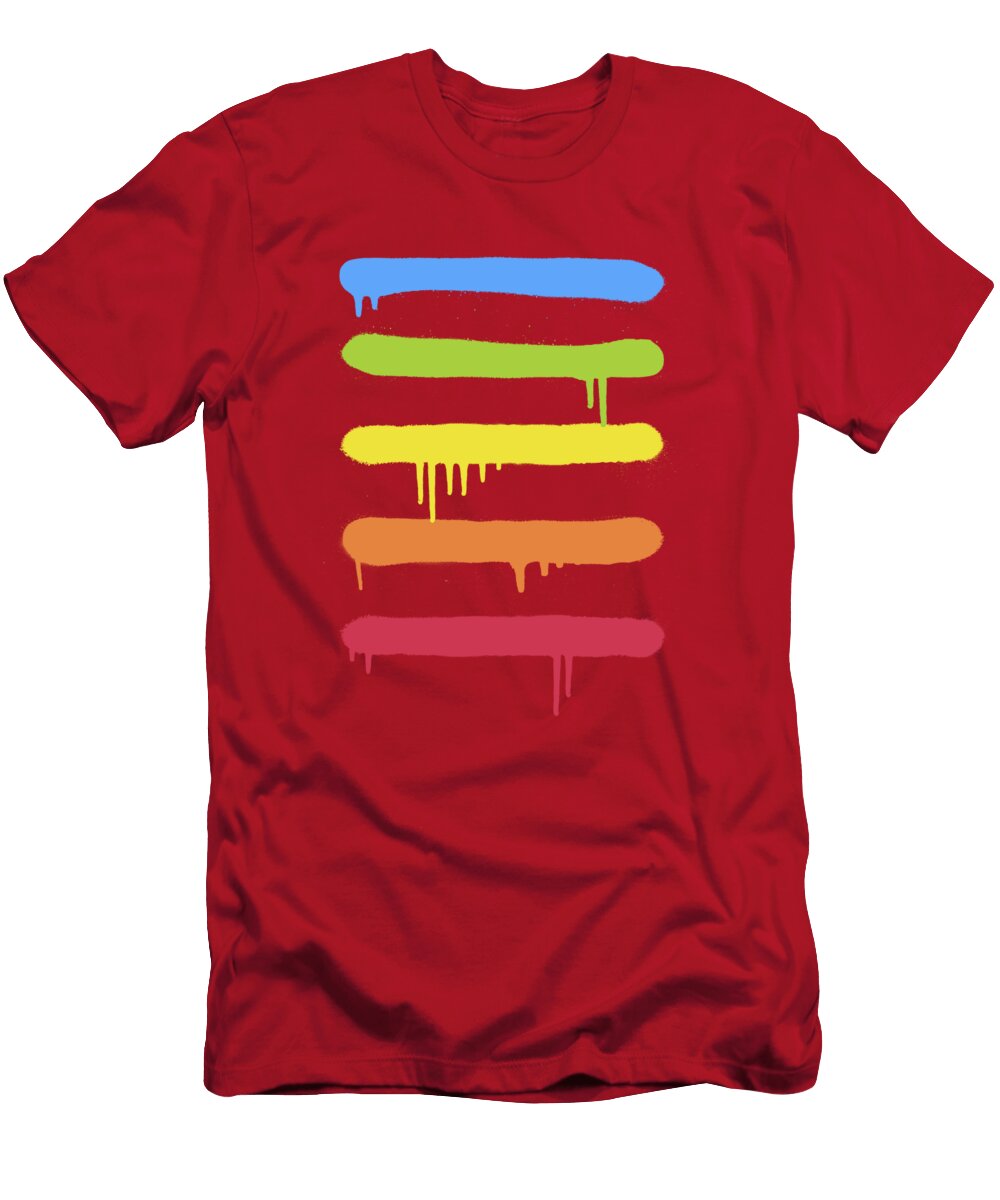 Trendy Cool Graffiti Tag Lines Philipp Rietz T-Shirt