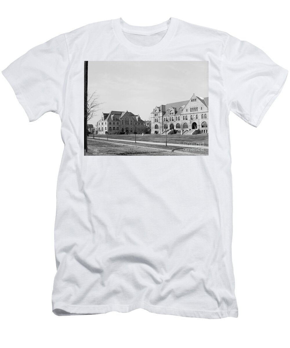 Tulane University New Orleans Louisiana 1906 Bw Photo Detroit Publishing Co T-Shirt