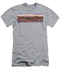 Twilight Panorama of Turkey Peak and Freshman Mountain From Enchanted Rock Fredericksburg Texas Silvio Ligutti T-Shirt