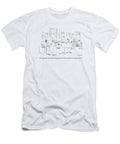 Two College Students in a Dorm Room Lay Liza Donnelly T-Shirt