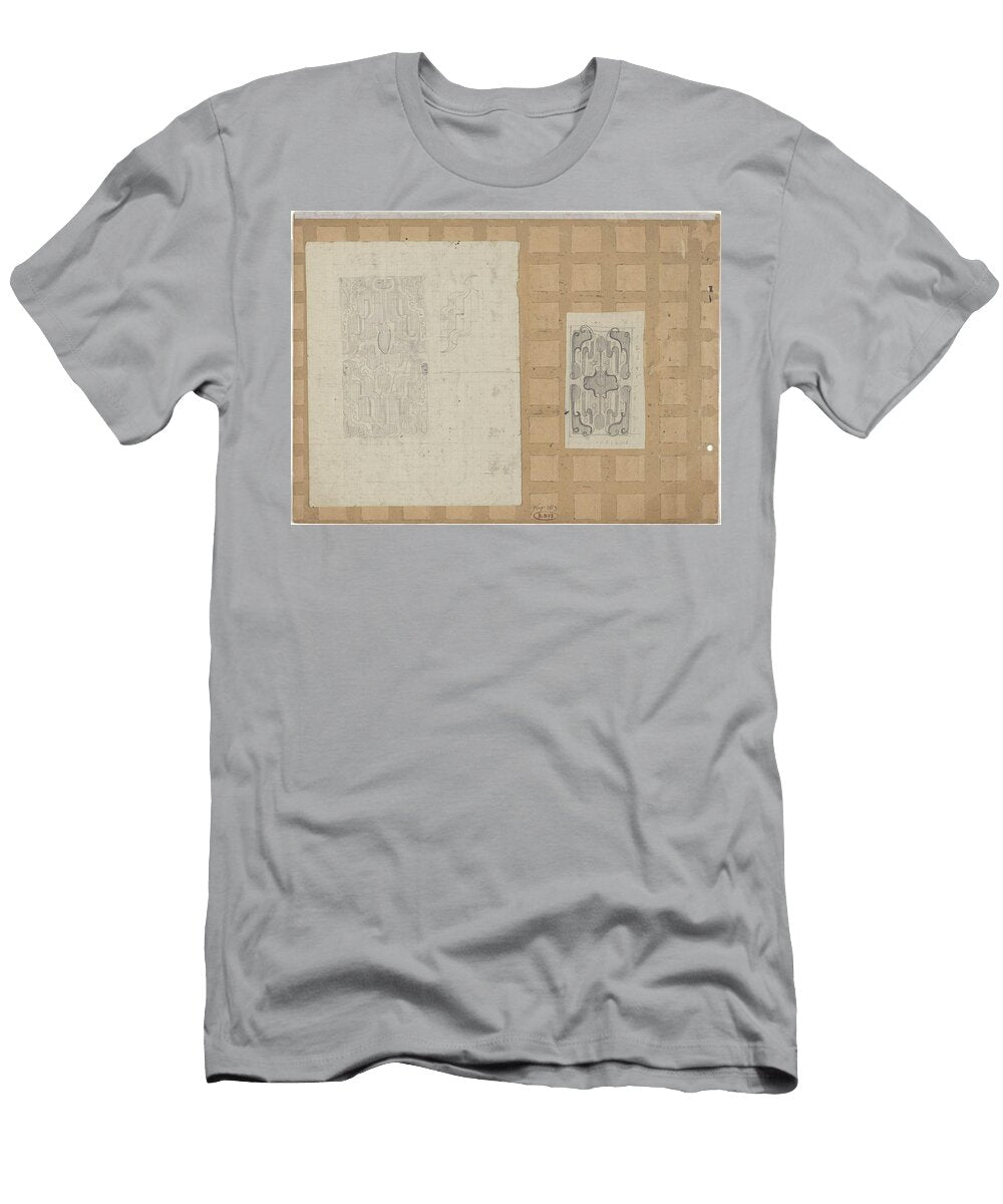 Two Decorative Designs Carel Adolph Lion Cachet 1874 1945 Carel Adolph Lion Cachet T-Shirt
