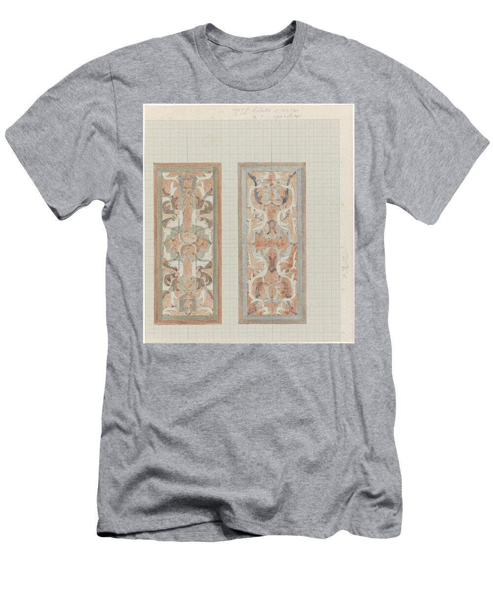 Two Decorative Designs Carel Adolph Lion Cachet 1874 1945 V Carel Adolph Lion Cachet T-Shirt