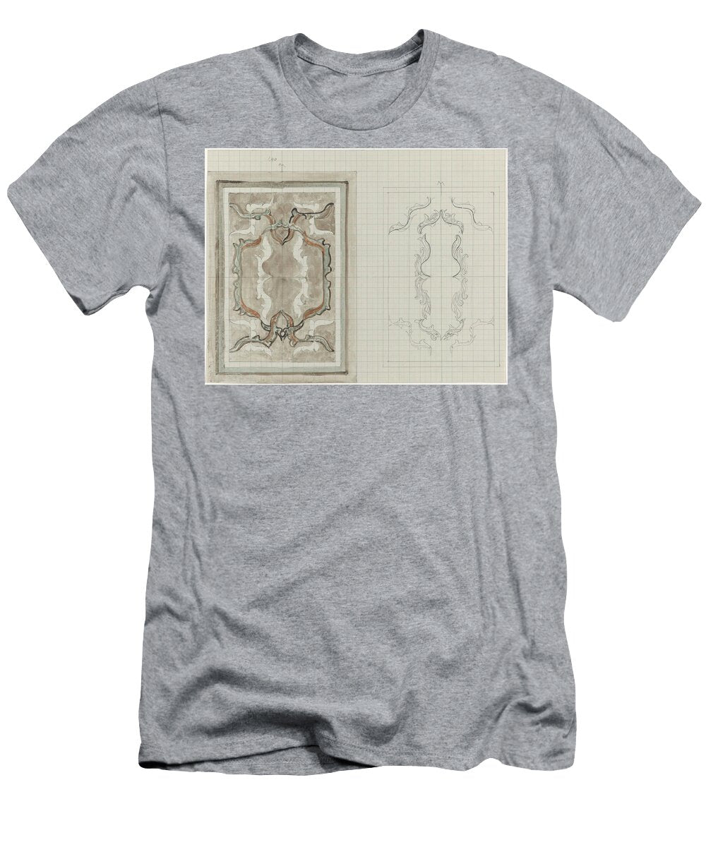 Two Decorative Designs Carel Adolph Lion Cachet 1874 1945 Vz Carel Adolph Lion Cachet T-Shirt