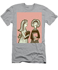 Two School Girls Holding Books Csa Images T-Shirt
