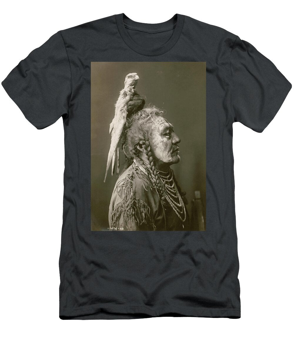 Two Whistles Apsaroke Man Crow Edward Sheriff Curtis T-Shirt