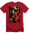 Two Women in Love Halftone Pop Art Raven Glow T-Shirt
