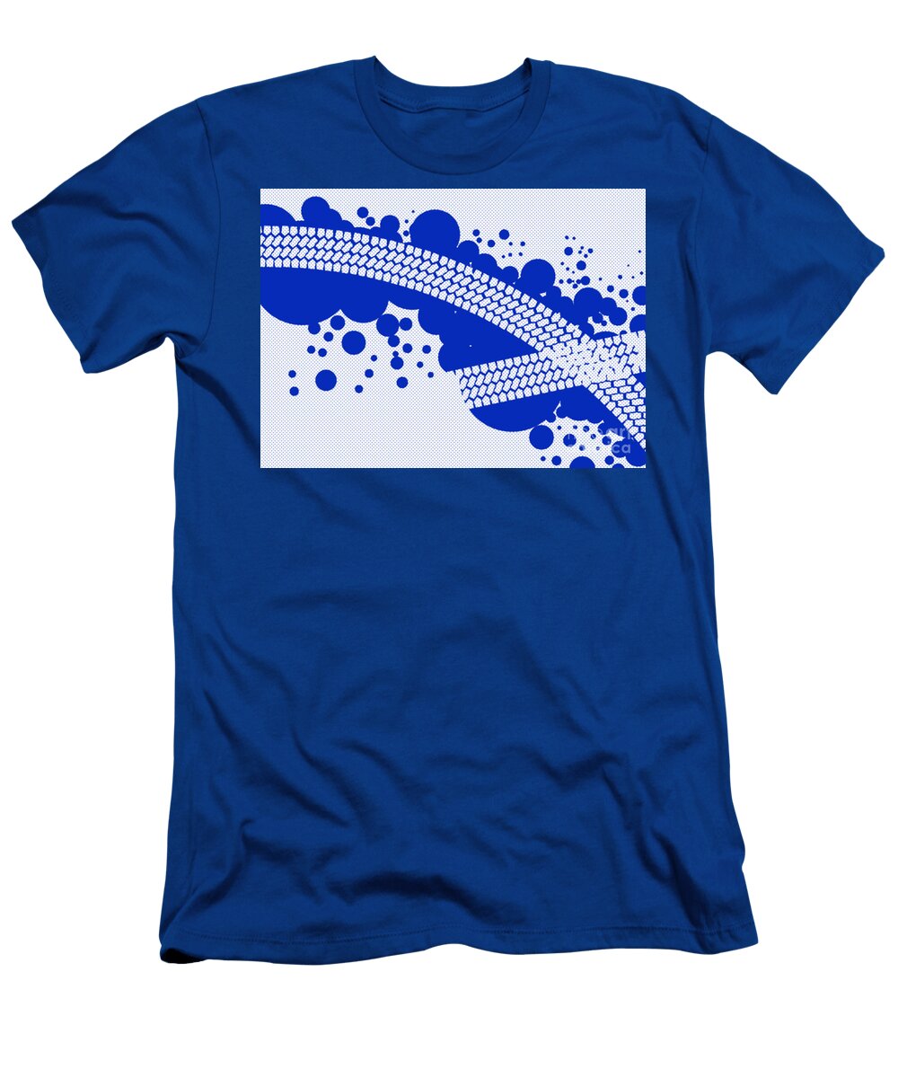 Tyre Tread Abstract Bigalbaloo Stock T-Shirt