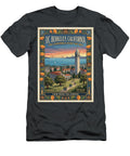 Uc Berkeley Campus Bay View Iconic Vintage Travel Poster Sampadart Gallery T-Shirt