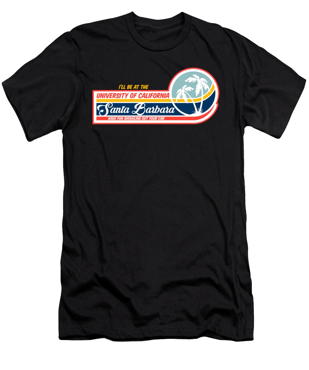 Uc Santa Barbara Ucsb Have Fun in the Snow Deluxe Chimp T-Shirt