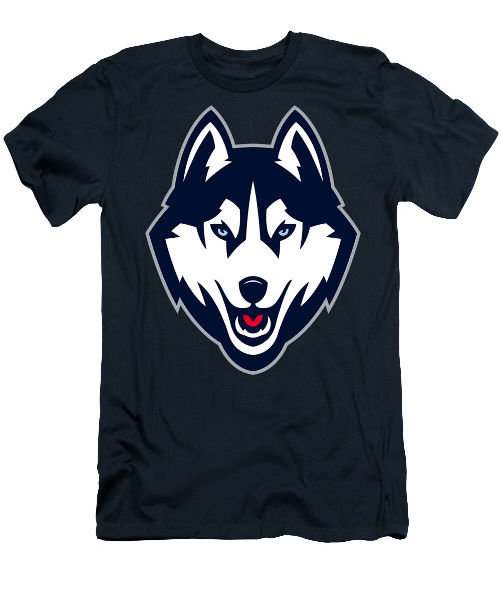 Uconn Huskies Mens Basketball Red Veles T-Shirt
