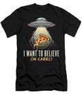 Ufo Pizza Abduction Fantasy Pop Culture Art T-Shirt