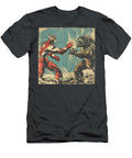 Ultraman Vs Kaiju Comic Book Panel 96 Mad Paperairplanes T-Shirt