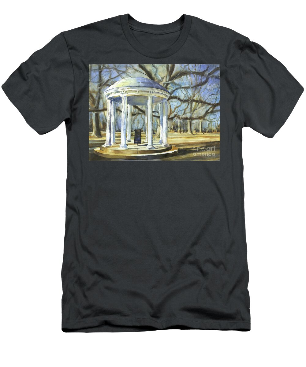Unc Old Well Chapel Hill Ryan Fox T-Shirt