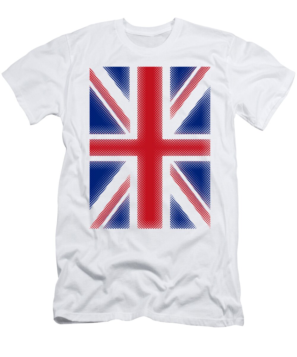 Union Jack Halftone Tom Hill T-Shirt
