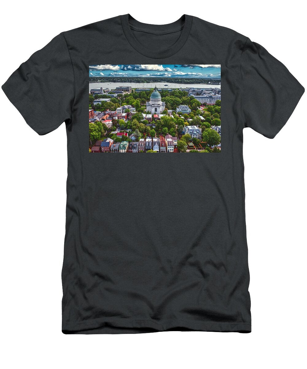 United States Naval Academy Campus Usna Jonathan Lewis Correa T-Shirt