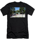 University of California At Berkeley Sproul Plaza Sather Gate and Sather Tower Campanile Dsc6261 Wingsdomain Art and Photography T-Shirt