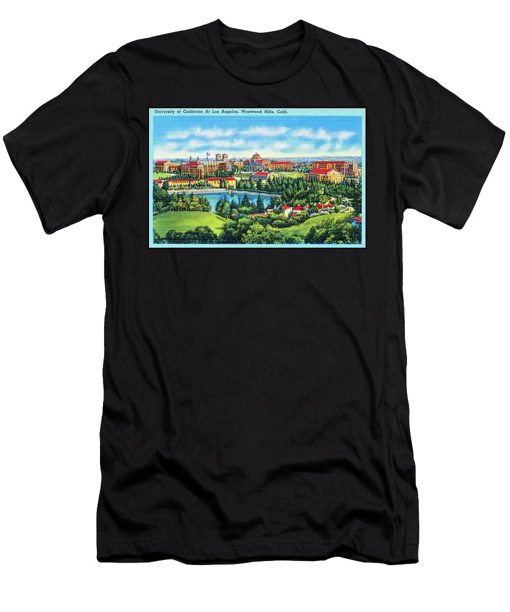 University of California Los Angeles Retro Vintage Poster Carol Japp T-Shirt