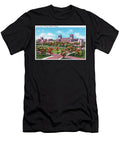 University of Chicago Campus Chicago Illinois Retro Vintage Poster Carol Japp T-Shirt