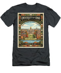 University of Iowa Campus Iconic Vintage Travel Poster Sampadart Gallery T-Shirt
