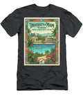 University of Miami Scenic View Iconic Vintage Travel Poster Sampadart Gallery T-Shirt