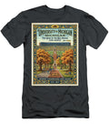 University of Michigan Campus Scene Iconic Vintage Travel Poster Sampadart Gallery T-Shirt