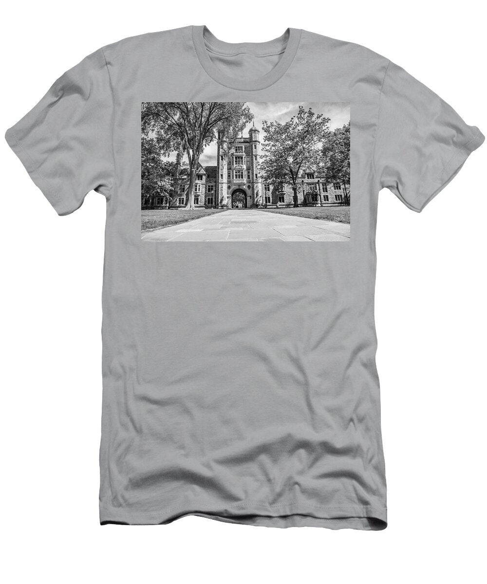 University of Michigan Law Quad John Mcgraw T-Shirt