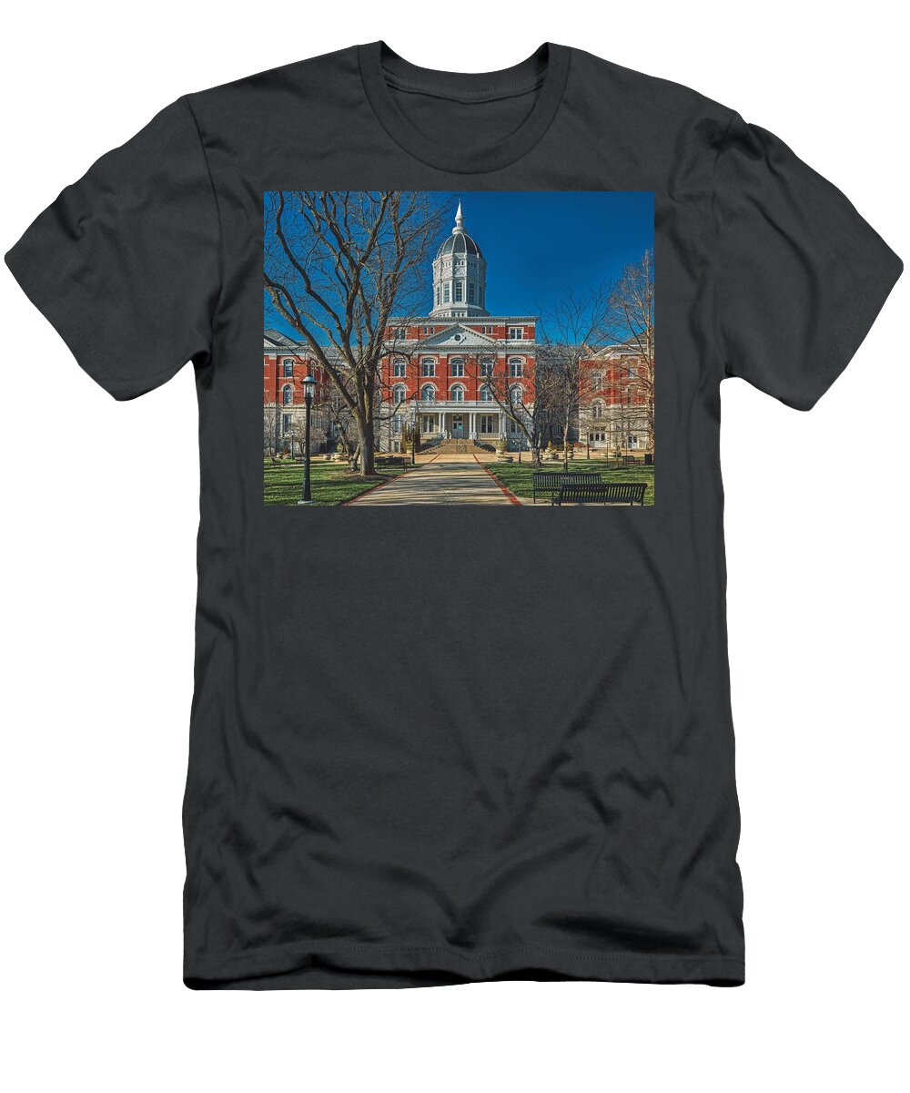 University of Missouri Campus Jesse Hall Mountain Dreams T-Shirt