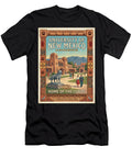 University of New Mexico Campus Iconic Vintage Travel Poster Sampadart Gallery T-Shirt