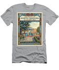 University of North Carolina Campus Scene Iconic Vintage Travel Poster Sampadart Gallery T-Shirt