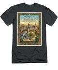 University of Notre Dame Iconic Vintage Travel Poster Sampadart Gallery T-Shirt