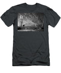 University of Oklahoma Clock Tower At Dusk Mountain Dreams T-Shirt