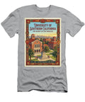 University of Southern California Campus Iconic Vintage Travel Poster Sampadart Gallery T-Shirt