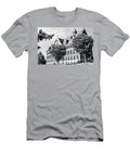 University of Vermont Williams Science Hall Burlington Black and White Dmr Filho T-Shirt