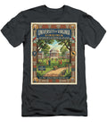 University of Virginia Campus Scene Iconic Vintage Travel Poster Sampadart Gallery T-Shirt